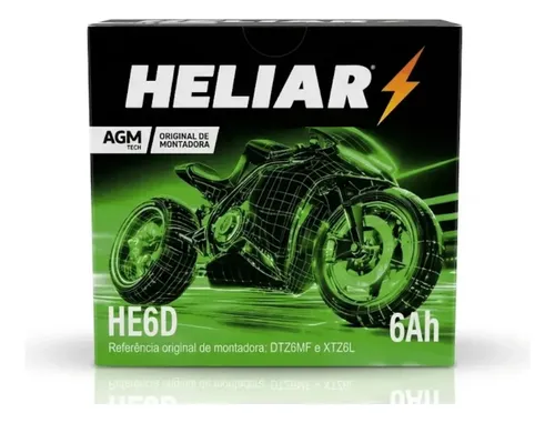 Foto principal de Bateria heliar 6ah
